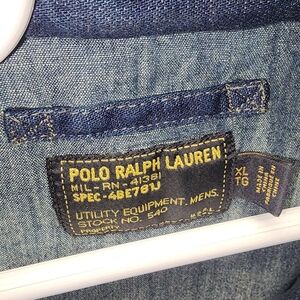 Polo Ralph Lauren Blue Military Jacket